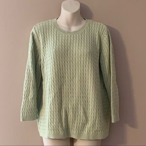 Land's End Cable Knit Sweater